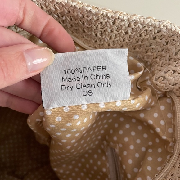 Lulla Collection Raffia Tote With Flowers - Picture 10 of 10